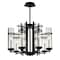 Cwi Lighting Sierra 8 Light Up Chandelier With Black Finish 9827P26-8-101 - alternate 1